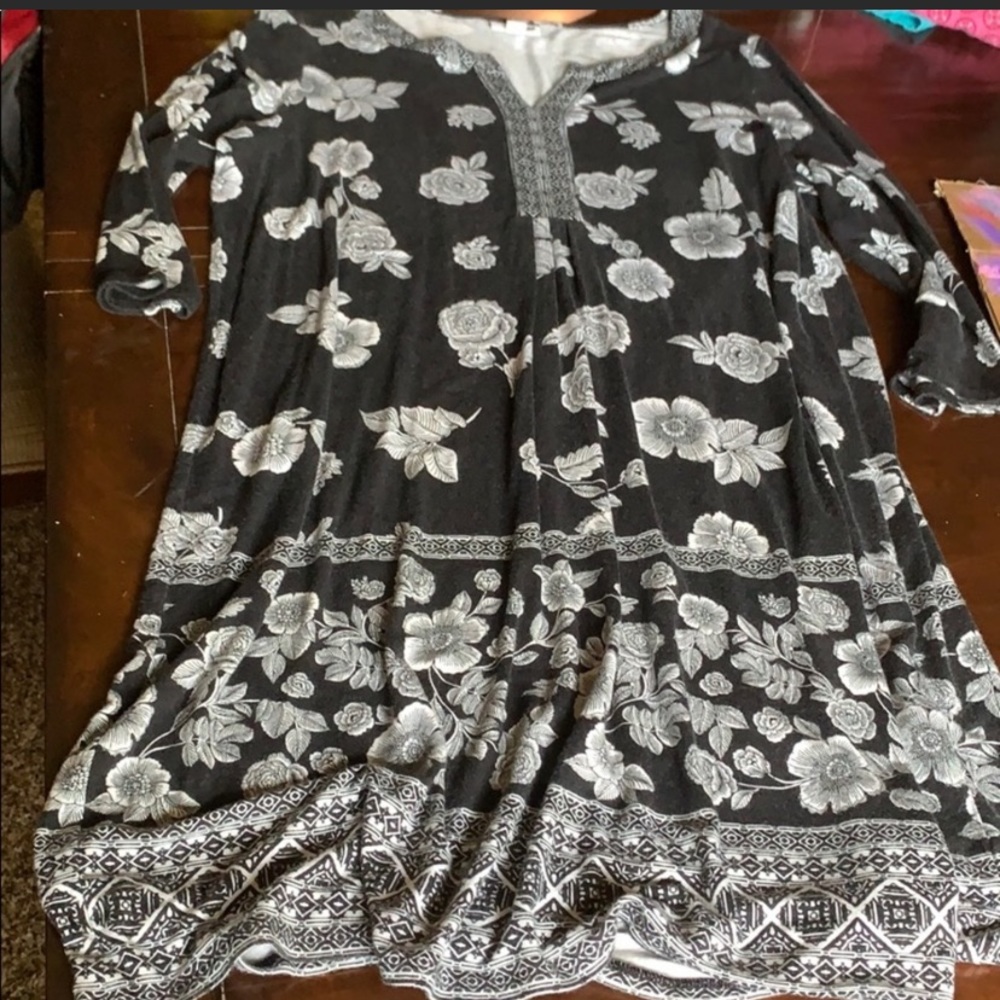 J.Jill casual dress -so soft and comfy! Sz large